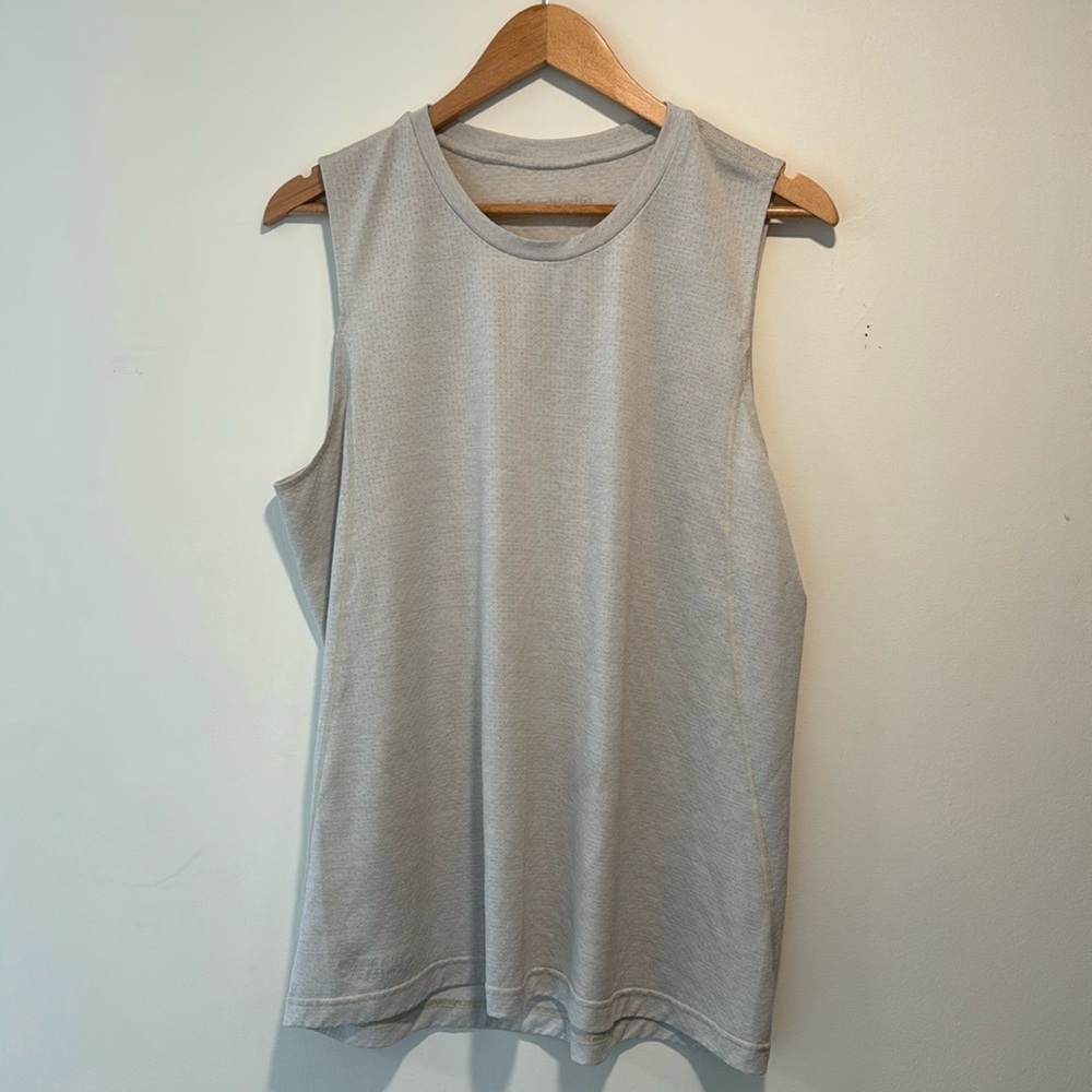 Men’s Outdoor Voices Tank Top - Off White - Size Medium